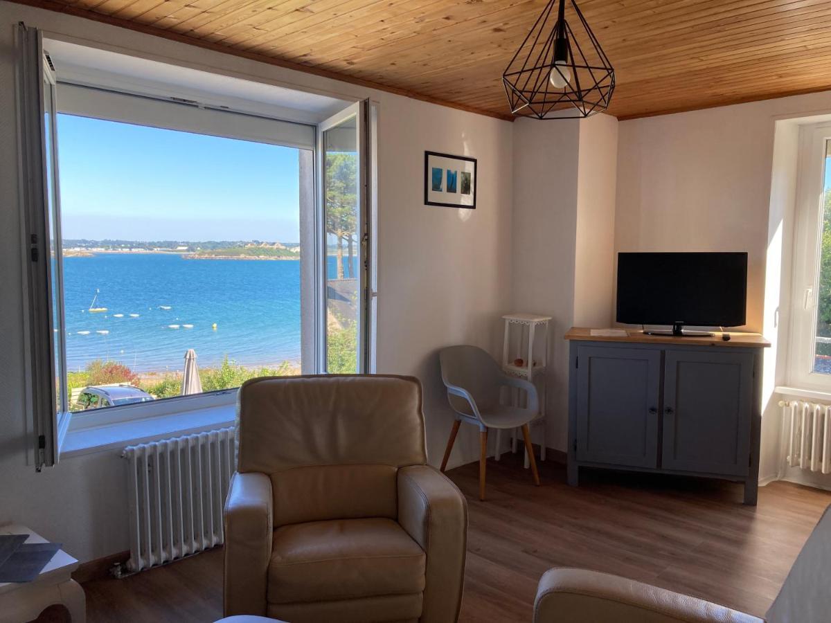 شقة Roscanvel: Duplex Dans Maison Vue Mer المظهر الخارجي الصورة